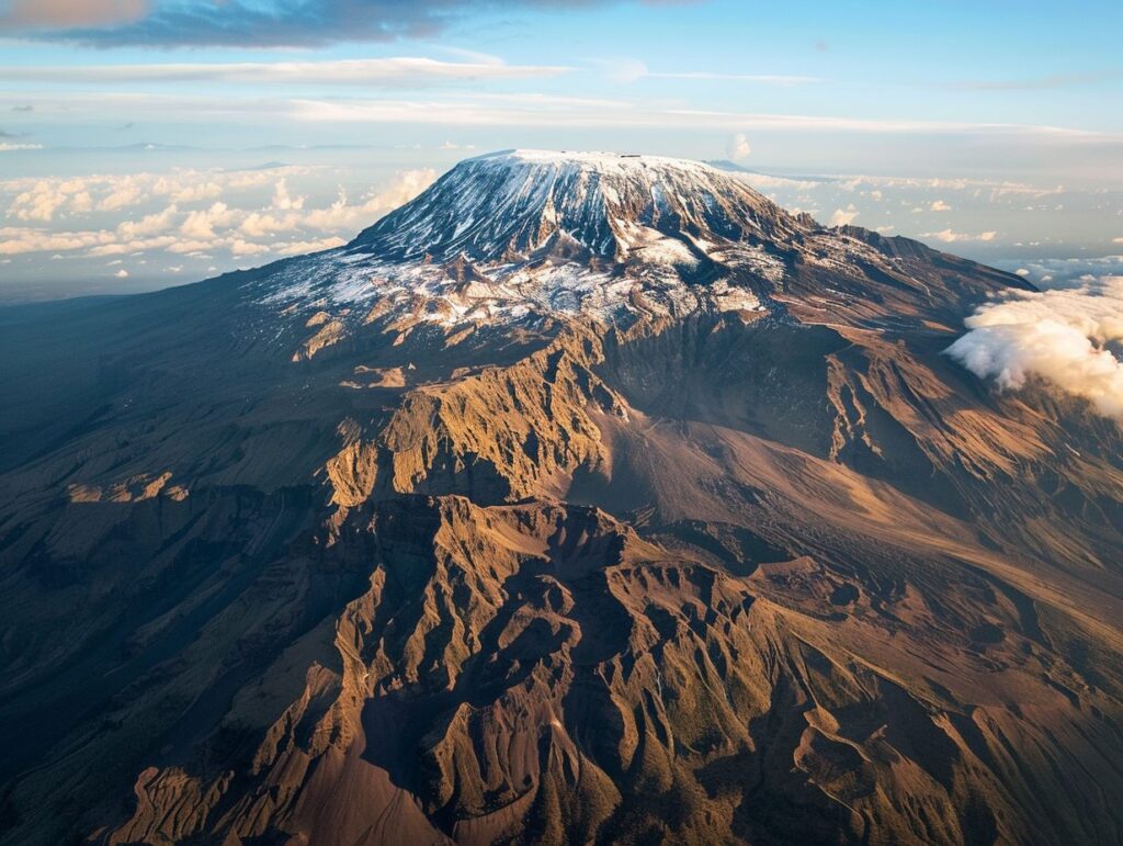 mount kilimanjaro volcanic cones KP