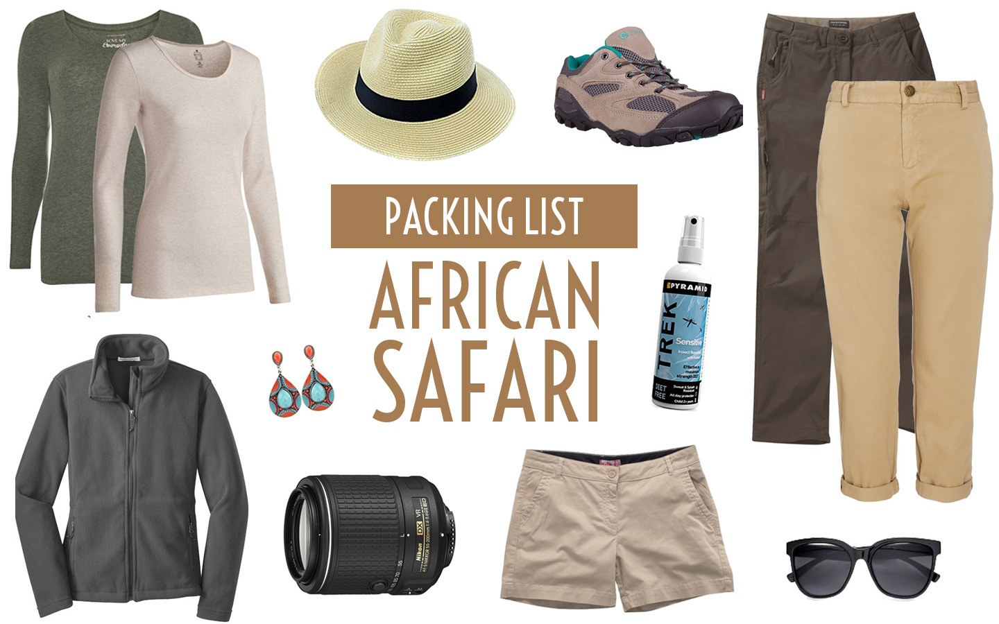 safari packing list