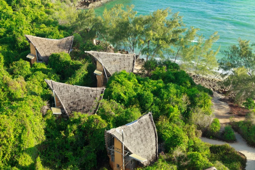 chumbe island eco lodge sea bungalows